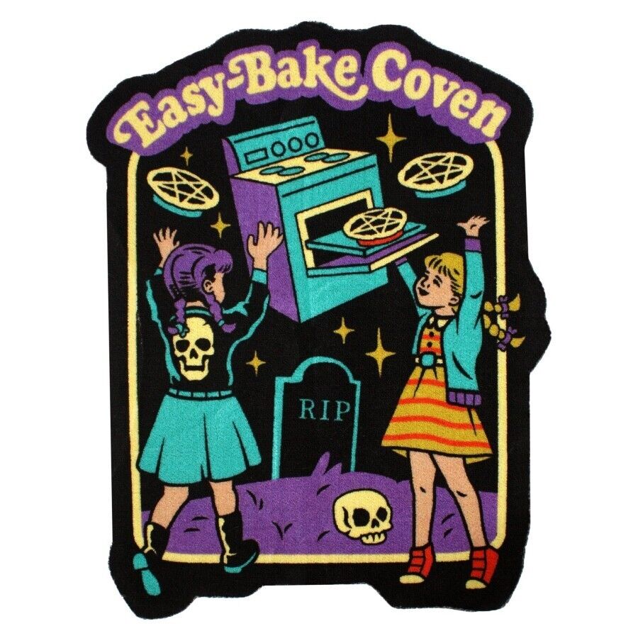 NEW Creepy Co. Company EASY BAKE OVEN COVEN Accent RUG 36"x28" Witch Halloween - Creepy Shop