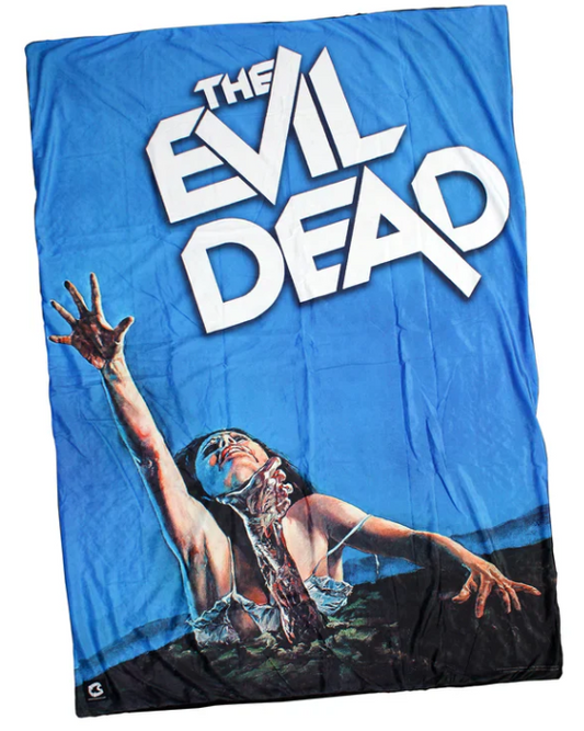 NEW Creepy Co THE EVIL DEAD Deadite Blanket 60x42" Splatter Horror Ash Sam Raimi - Creepy Shop