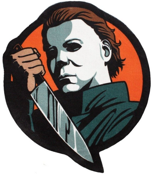 NEW Creepy Co. Halloween MICHAEL MYERS Icon Rug 38x32" Horror Movie Ho