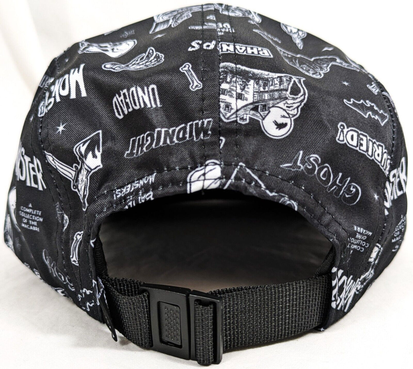 NEW Creepy Co. Vintage Horror Comics 5 PANEL HAT Crypt Monster Ghost Phantom Bat