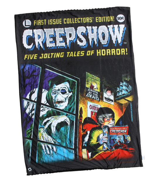 NEW Creepy Co. Company CREEPSHOW COMIC Throw Blanket 60"x42" Horror Halloween - Creepy Shop