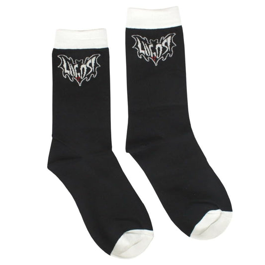 NEW Creepy Co. Company - Bela Lugosi BAT Logo SOCKS Vampire Movie Classic Horror