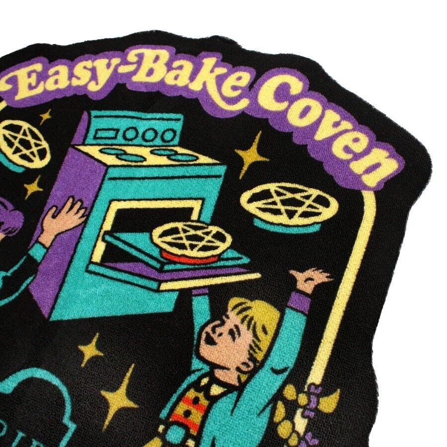 NEW Creepy Co. Company EASY BAKE OVEN COVEN Accent RUG 36"x28" Witch Halloween - Creepy Shop