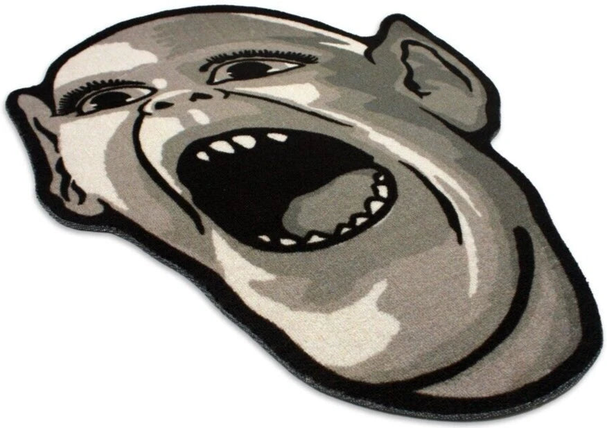 NEW Creepy Co Weekly World News BAT BOY Face Accent Rug 36x27 Musical