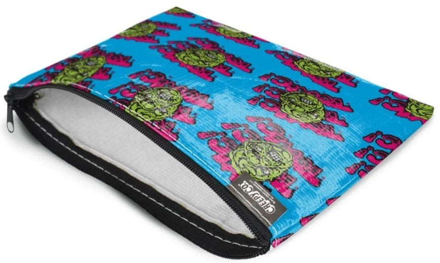 NEW Creepy Co. TOXIC AVENGER Toxie ZIPPER POUCH Makeup Bag Pencil Case