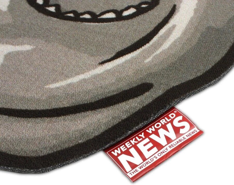 NEW Creepy Co Weekly World News BAT BOY Face Accent Rug 36x27 Musical