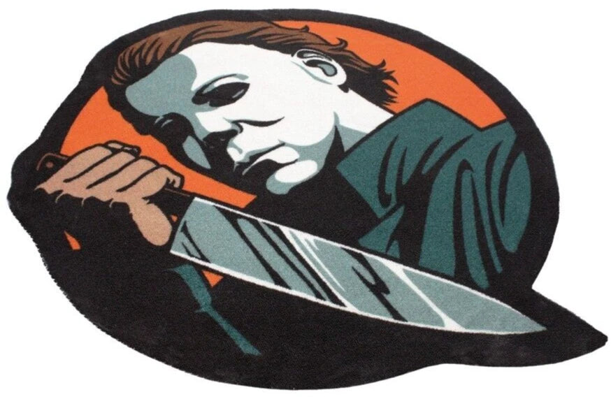 NEW Creepy Co. Halloween MICHAEL MYERS Icon Rug 38x32" Horror Movie Ho