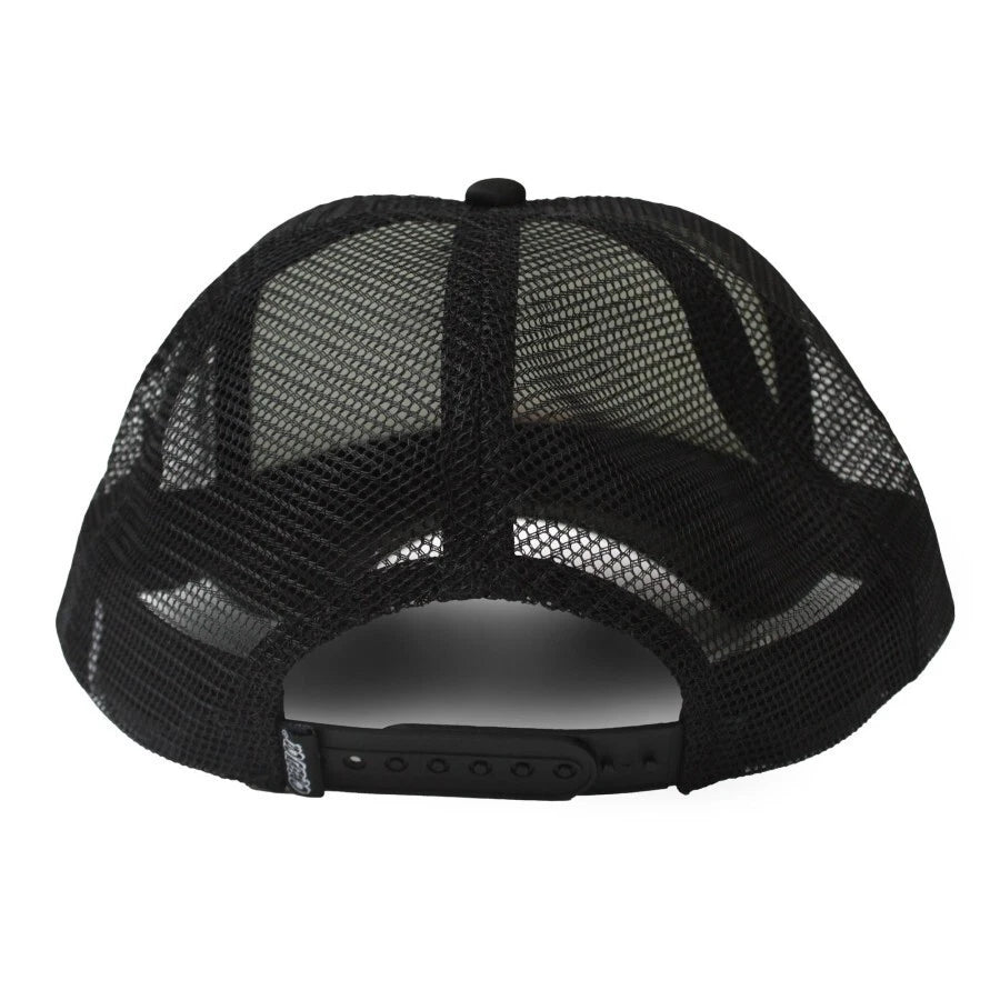 NEW Creepy Co. Weekly World News Bigfoot Trucker HAT Mesh Spooky Horror Folklore Myth White