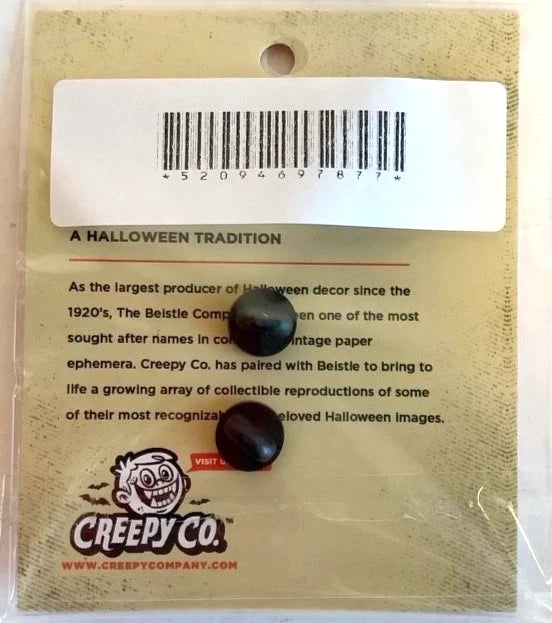 NEW Creepy Co. Beistle Halloween 2017 Edition SKELETON Lapel Pin