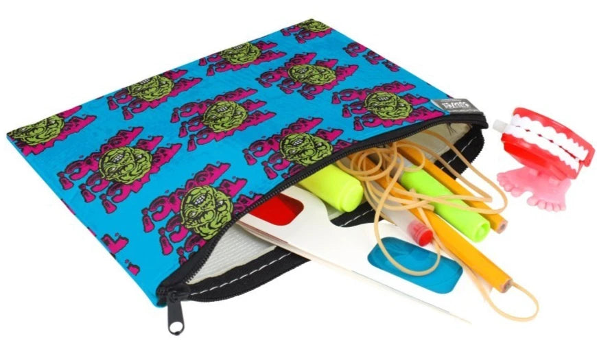 NEW Creepy Co. TOXIC AVENGER Toxie ZIPPER POUCH Makeup Bag Pencil Case