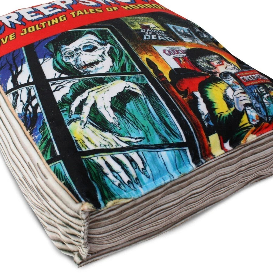 NEW Creepy Co. CREEPSHOW Comic Book Romero Movie Plush Cushion Horror Throw Pillow
