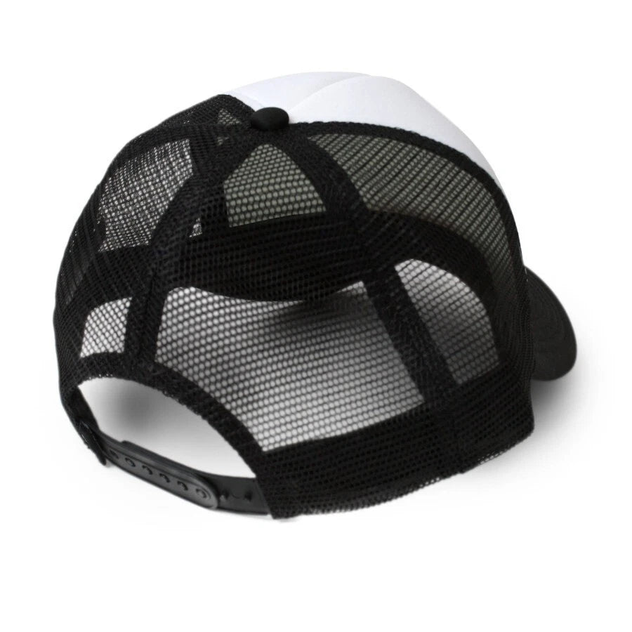 NEW Creepy Co. Weekly World News Bigfoot Trucker HAT Mesh Spooky Horror Folklore Myth White