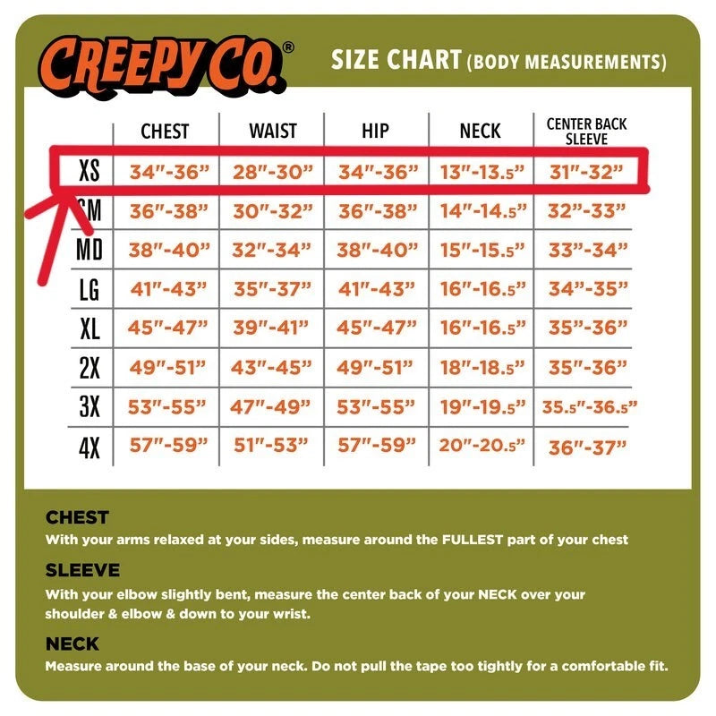 NEW Creepy Co. Future Ghost GHOSTS ARE REAL Crewneck SWEATSHIRT XS Extra Small