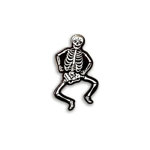 NEW Creepy Co. Beistle Halloween 2017 Edition SKELETON Lapel Pin