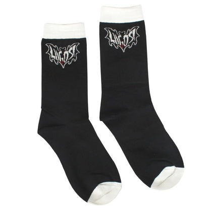 NEW Creepy Co. Company - Bela Lugosi BAT Logo SOCKS Vampire Movie Classic Horror
