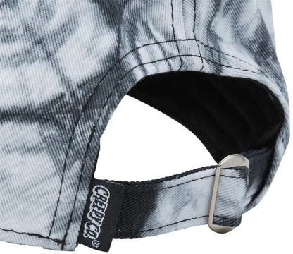 NEW Creepy Co. Basking BOSCO Dad HAT– Black Tie-Dye Cap – Gothic Summer Vampire