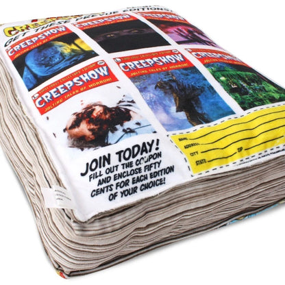 NEW Creepy Co. CREEPSHOW Comic Book Romero Movie Plush Cushion Horror Throw Pillow