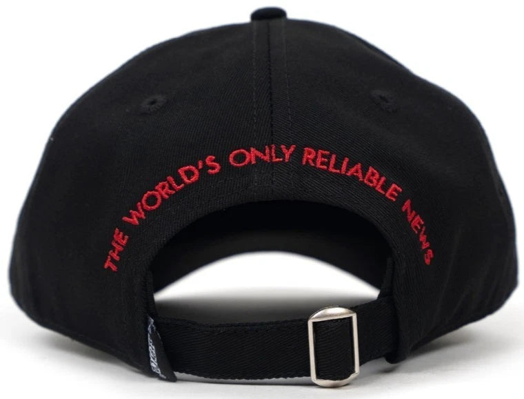 NEW Creepy Co. WEEKLY WORLD NEWS Bat Boy Musical DAD HAT Cap Black Cry