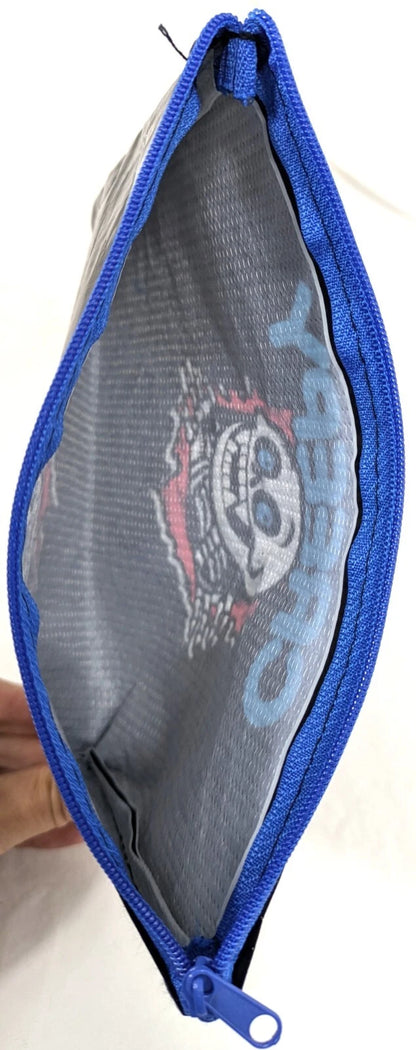 NEW Creepy Co. Creepy Boz Skeleton PENCIL POUCH CASE or MAKEUP BAG Travel Zipper