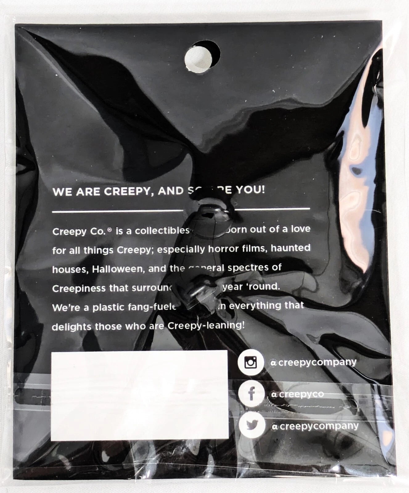 NEW Creepy Co. Creep Club KIT - Exclusive Boz PIN, STICKERS, & Member Card OOP