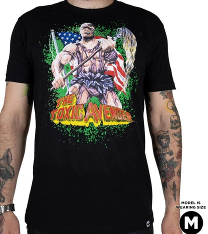 NEW Creepy Co TOXIC AVENGER Poster Tee T-Shirt Toxie Troma Size XS-Med