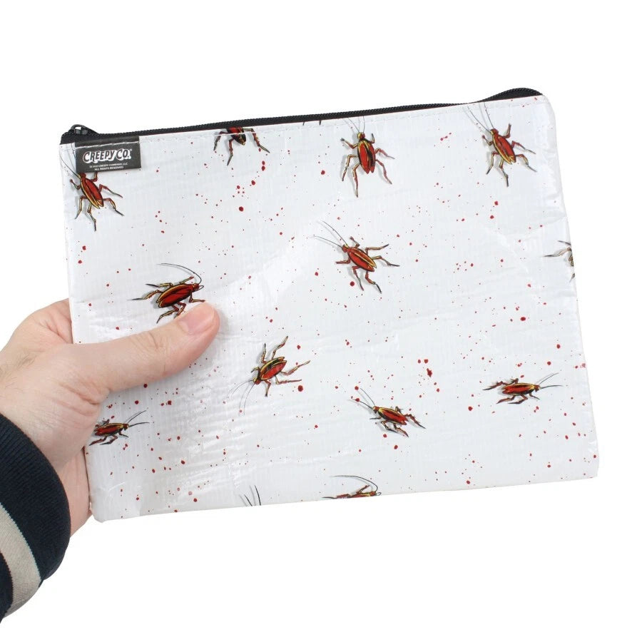NEW Creepy Co. Company CREEPSHOW Jeepers Creepers Zipper PENCIL POUCH CASE MAKEUP BAG