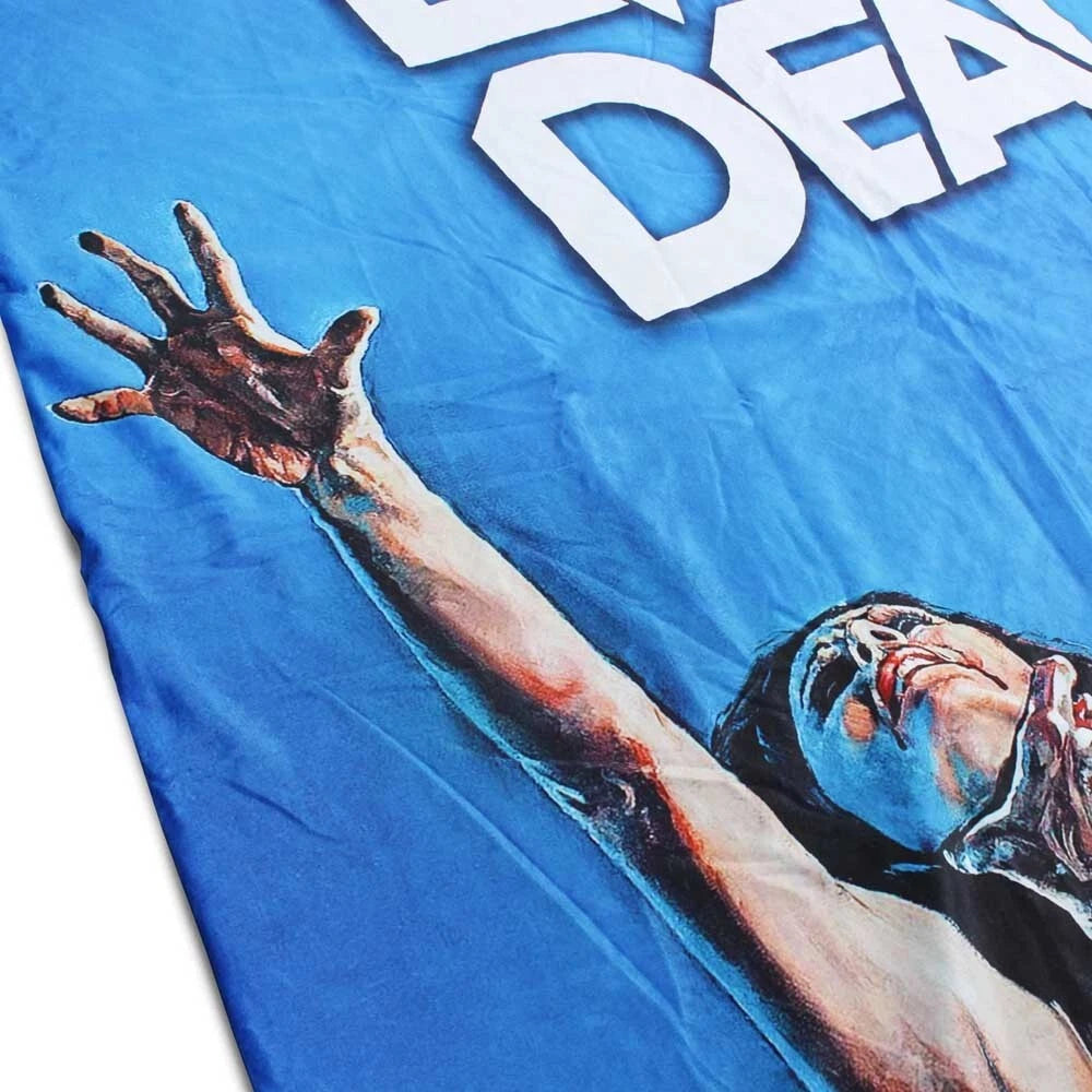 NEW Creepy Co THE EVIL DEAD Deadite Blanket 60x42" Splatter Horror Ash Sam Raimi
