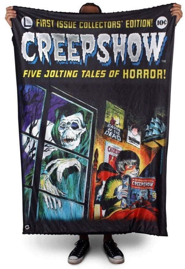 NEW Creepy Co. Company CREEPSHOW COMIC Throw Blanket 60"x42" Horror Halloween