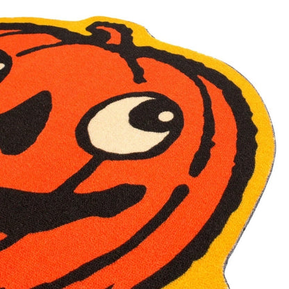 NEW Creepy Co. Beistle JACK O LANTERN ACCENT RUG 36x25" Halloween Spooky Pumpkin