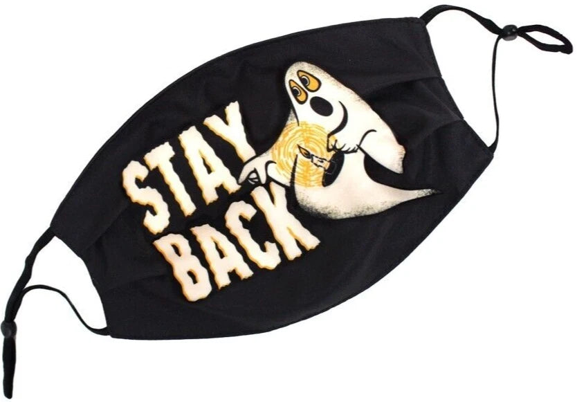 NEW Creepy Co BEISTLE FACE MASK PACK of 3 Fabric Storage Bag Ear Loop