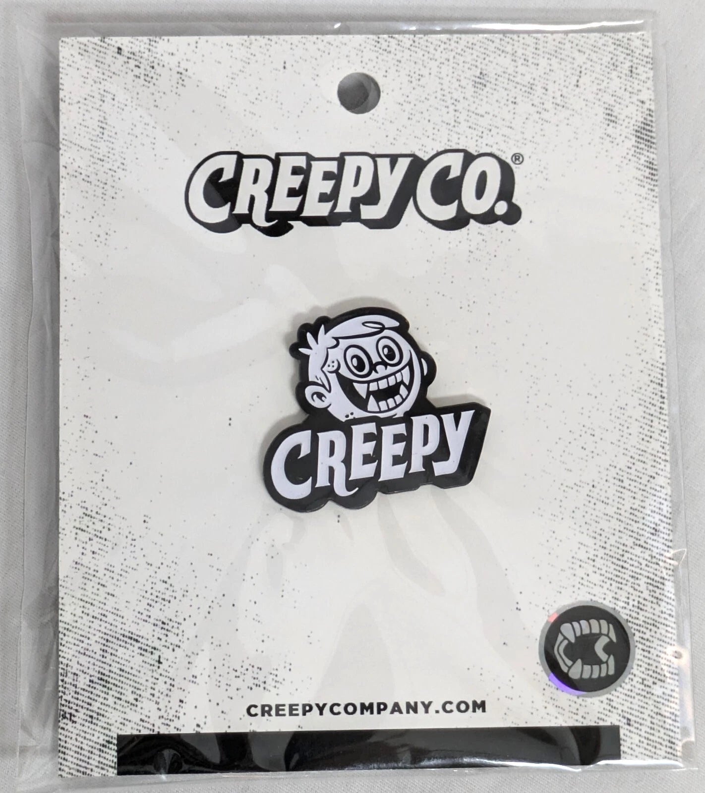 NEW Creepy Co. Creep Club KIT - Exclusive Boz PIN, STICKERS, & Member Card OOP