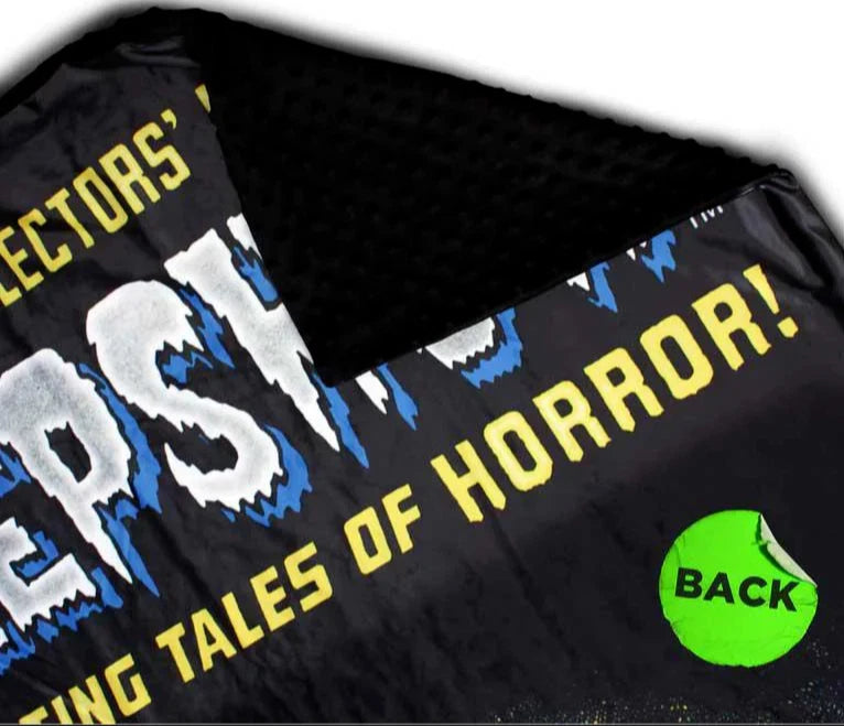 NEW Creepy Co. Company CREEPSHOW COMIC Throw Blanket 60"x42" Horror Halloween