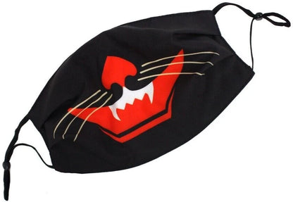 NEW Creepy Co BEISTLE FACE MASK PACK of 3 Fabric Storage Bag Ear Loop