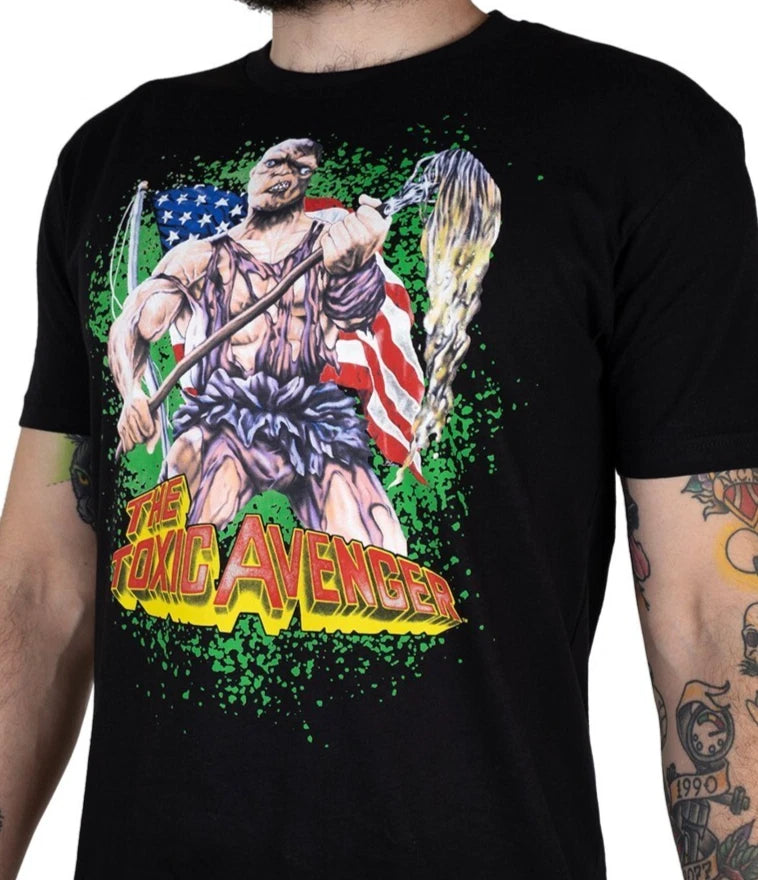NEW Creepy Co TOXIC AVENGER Poster Tee T-Shirt Toxie Troma Size XS-Med