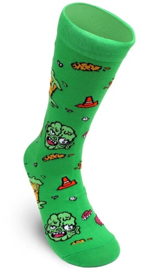 NEW Creepy Co. TOXIC AVENGER Icon Crew Socks Comic Toxie Show Cartoon