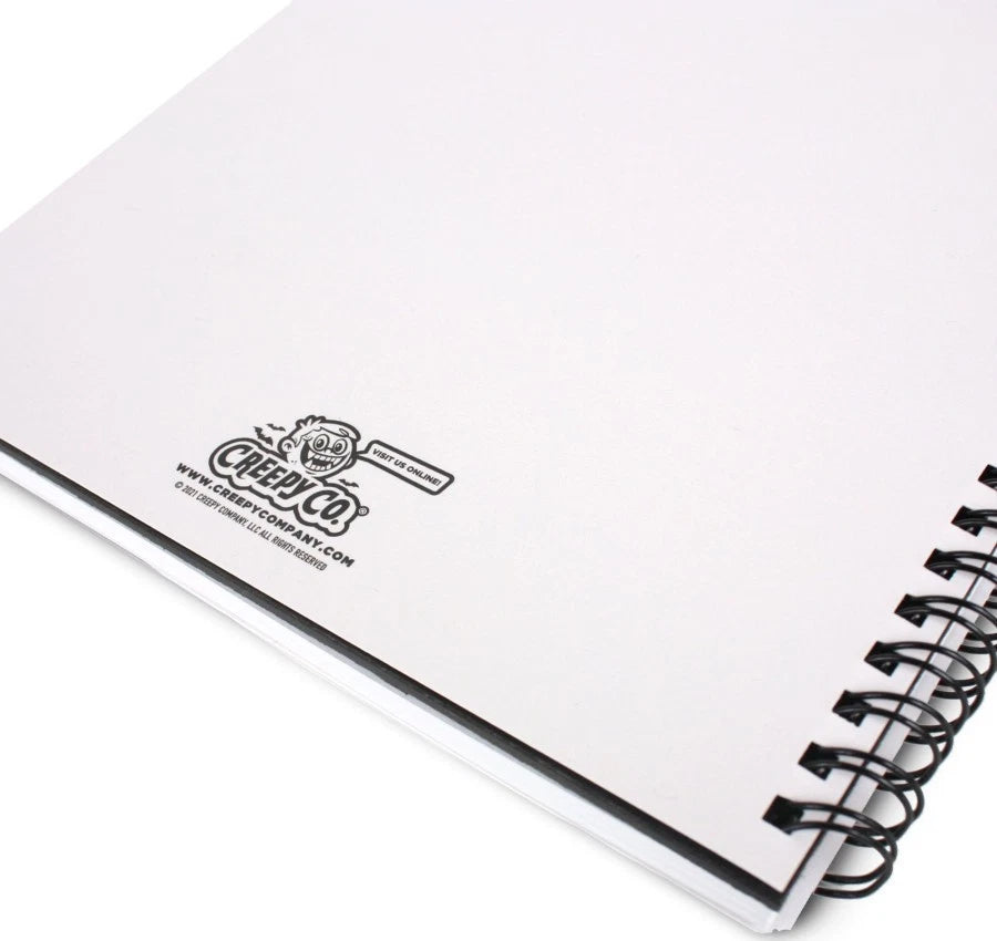 NEW Creepy Co. ENDLESS BUMMER Grim Reaper Notebook Spiral Journal - 7x9in