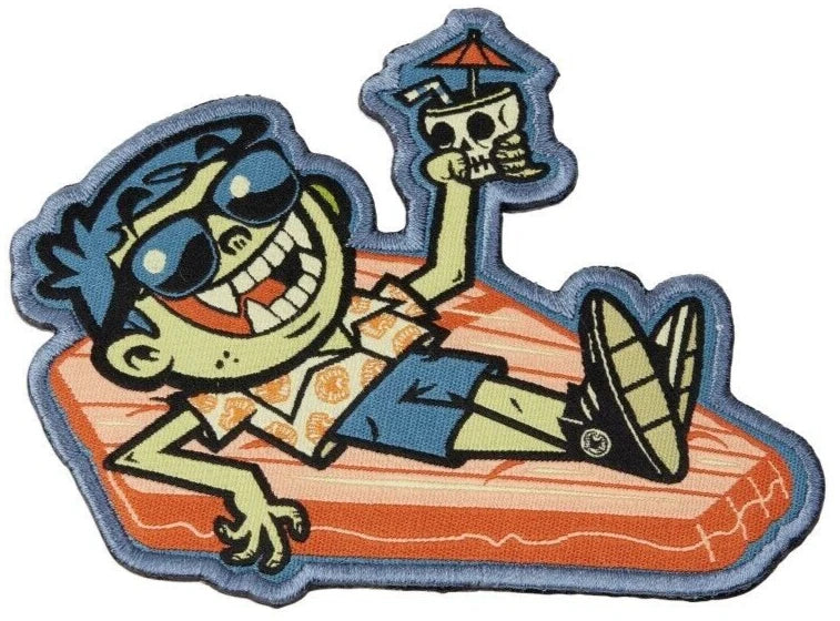 NEW Creepy Co. Company BASKING BOSCO Vampire Iron-On PATCH 4in