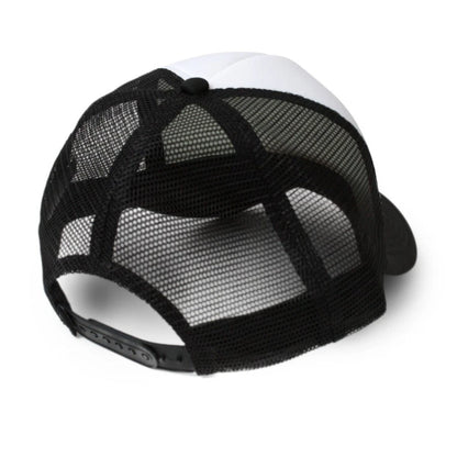 NEW Creepy Co. Weekly World News Bigfoot Trucker HAT Mesh Spooky Horror Folklore Myth White