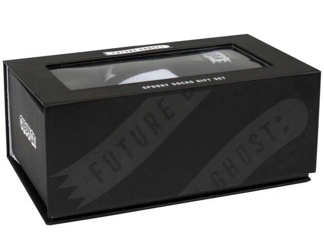 NEW Creepy Co. Future Ghost SOCK GIFT BOX 3 Pairs Socks Halloween