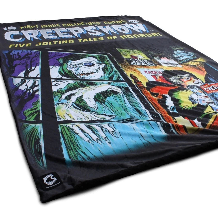 NEW Creepy Co. Company CREEPSHOW COMIC Throw Blanket 60"x42" Horror Halloween