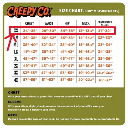 NEW Creepy Co. Future Ghost GHOSTS ARE REAL Crewneck SWEATSHIRT XS Extra Small